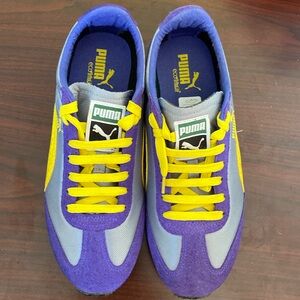 PUMA ECO OrthoLite Woman’s Sneakers Purple/Yellow